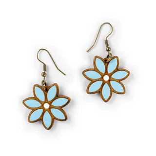 Elegant Bloom Inlay – Modrá 2