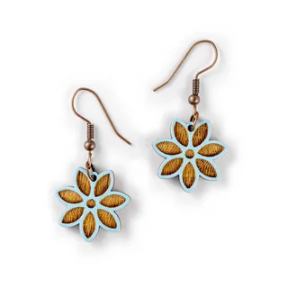 Elegant Bloom Outline – Modrá 3