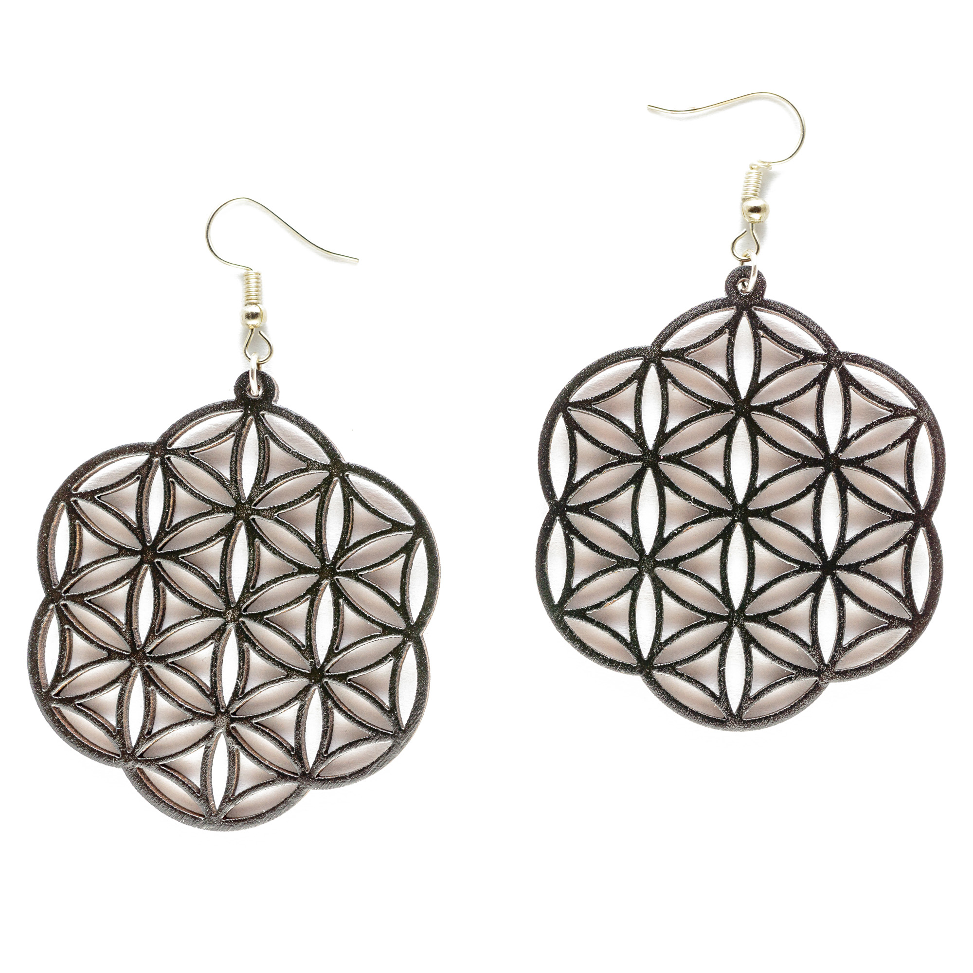 Flower of Life - Čierna