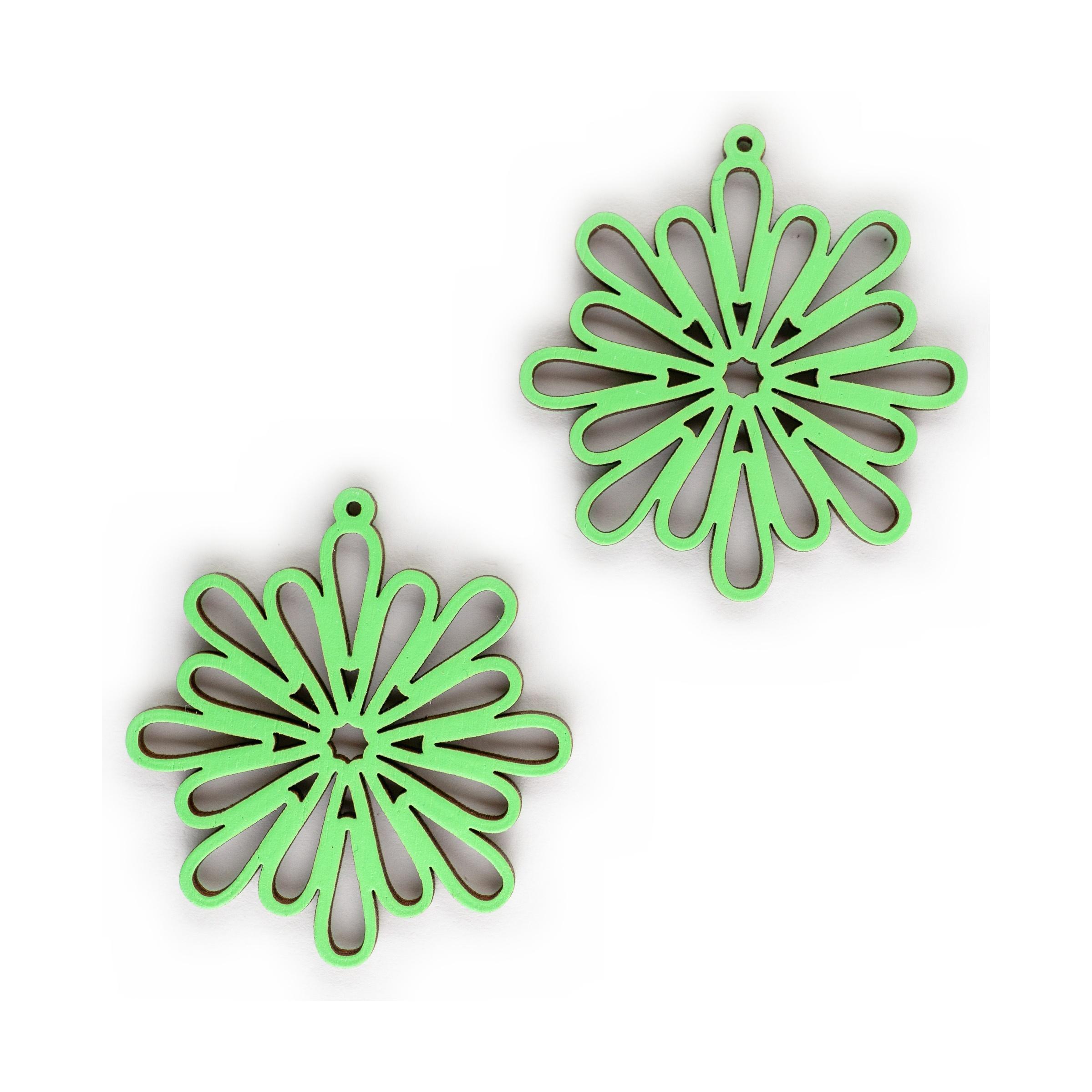 Snowflake - Zelená 2