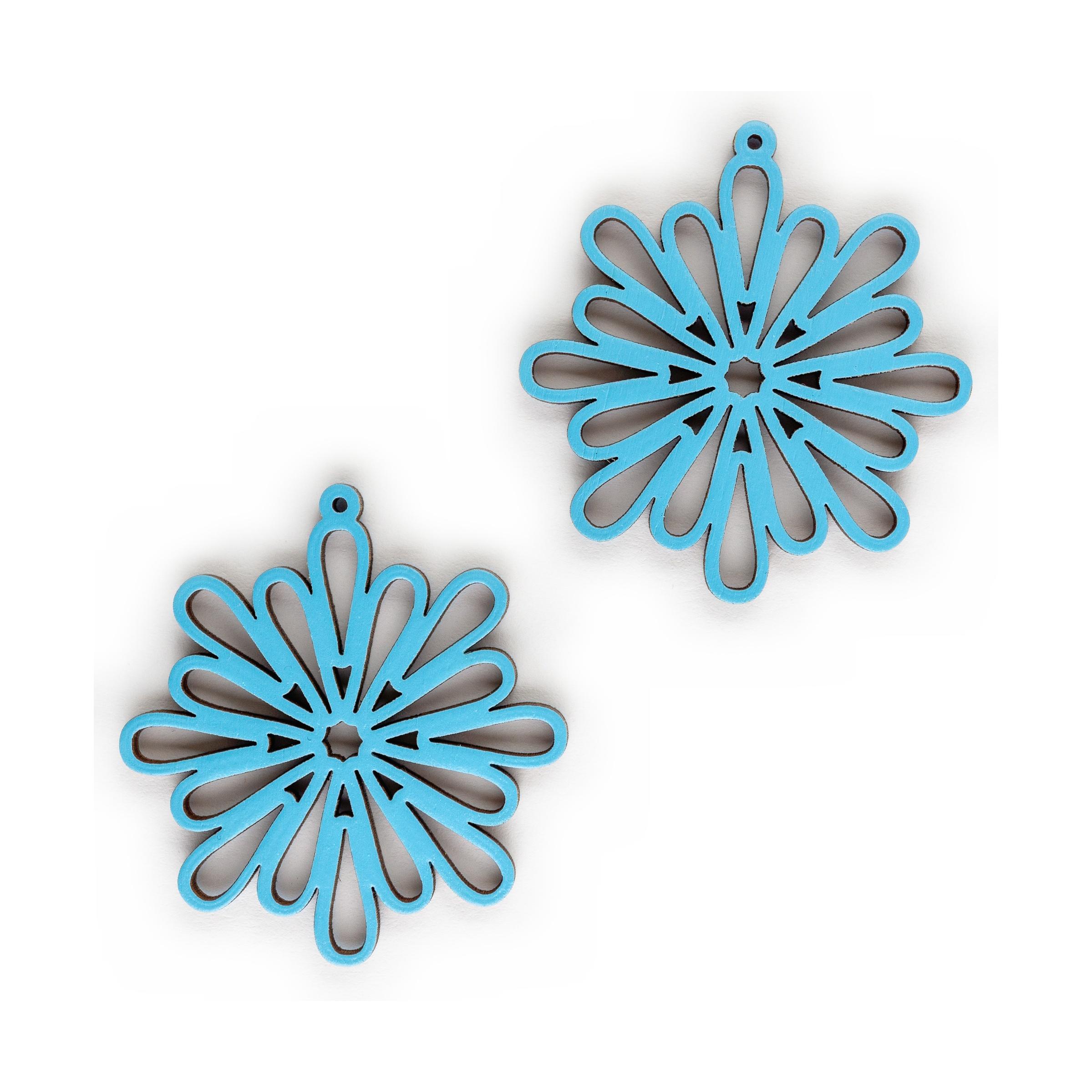 Snowflake - Modrá 2