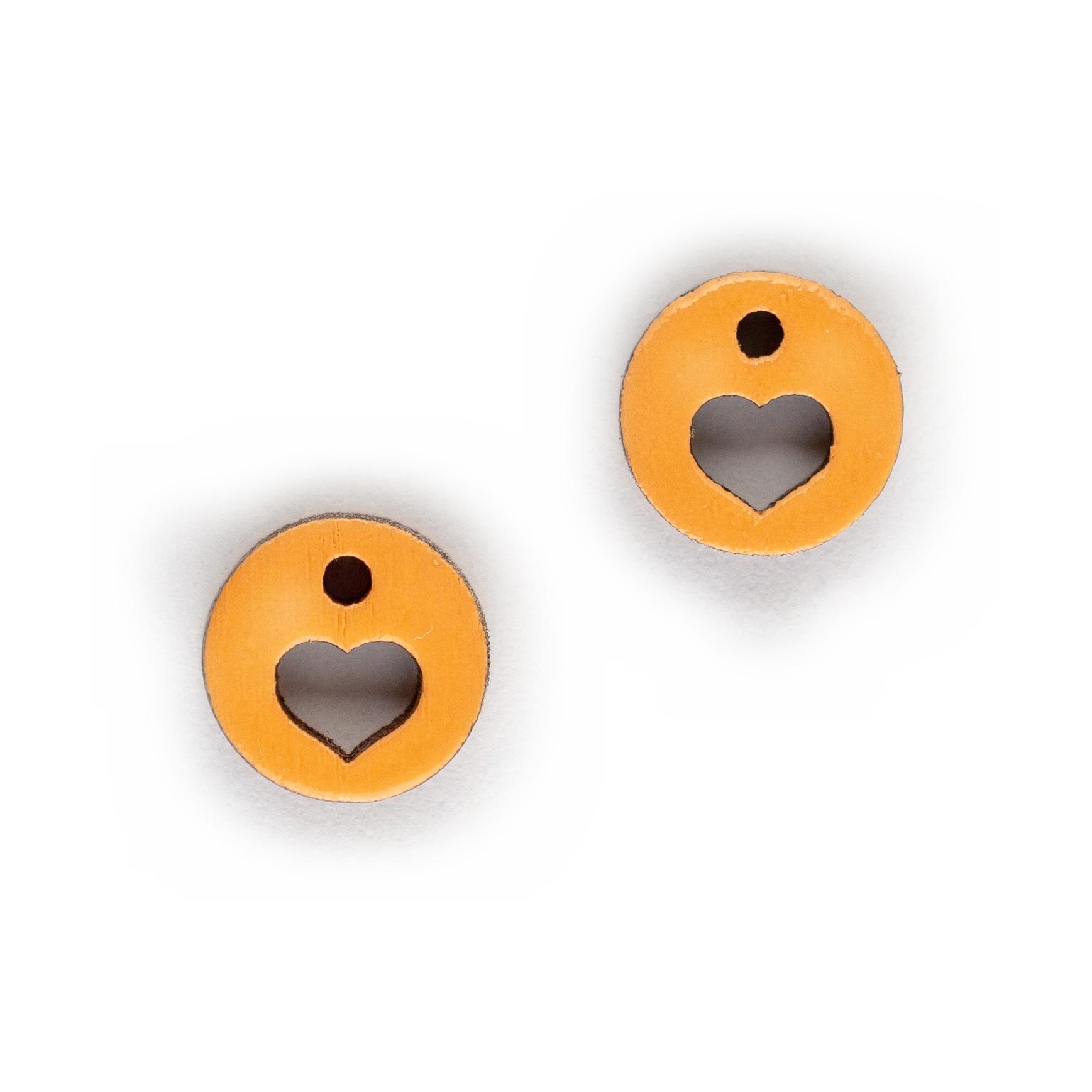 Heart Circle - Orange 4