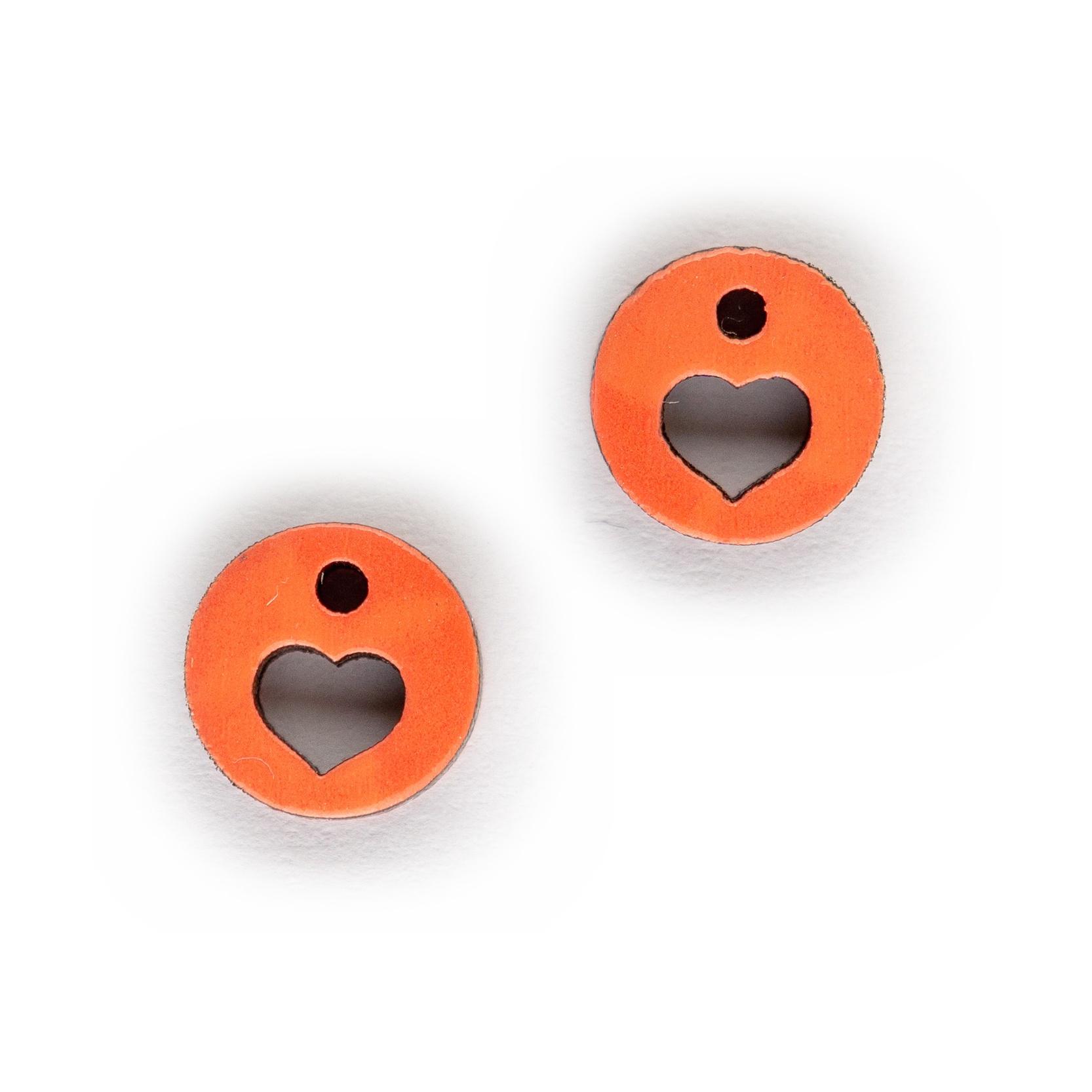 Heart Circle - Orange 5