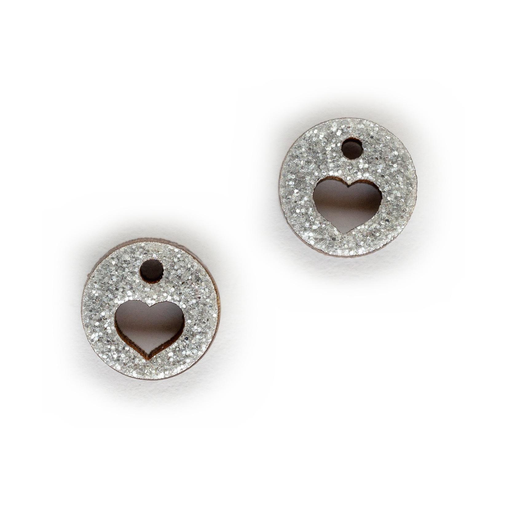 Heart Circle - Silver 2
