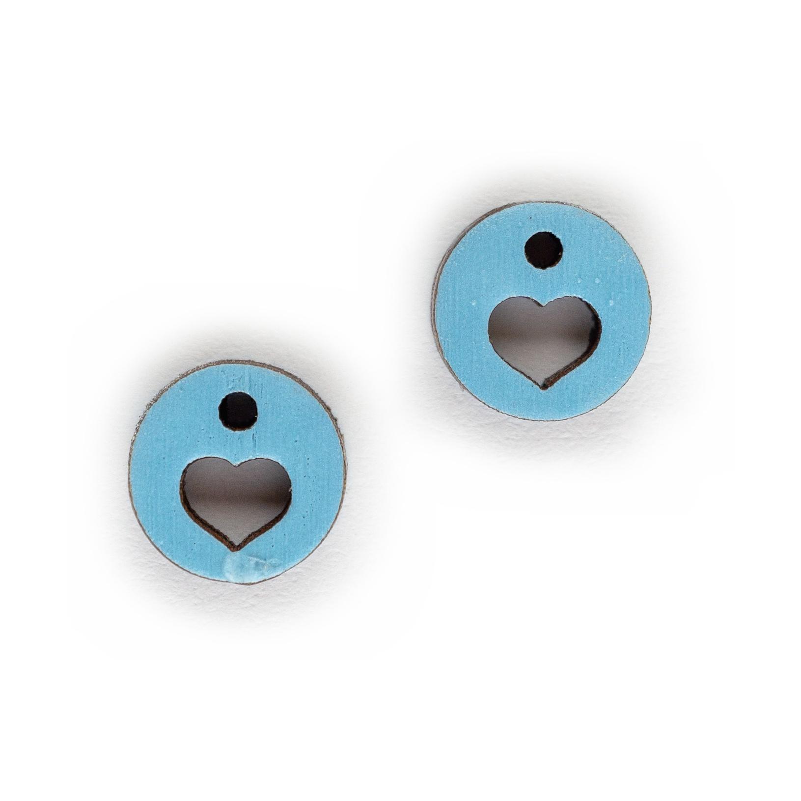 Heart Circle - Blue 7