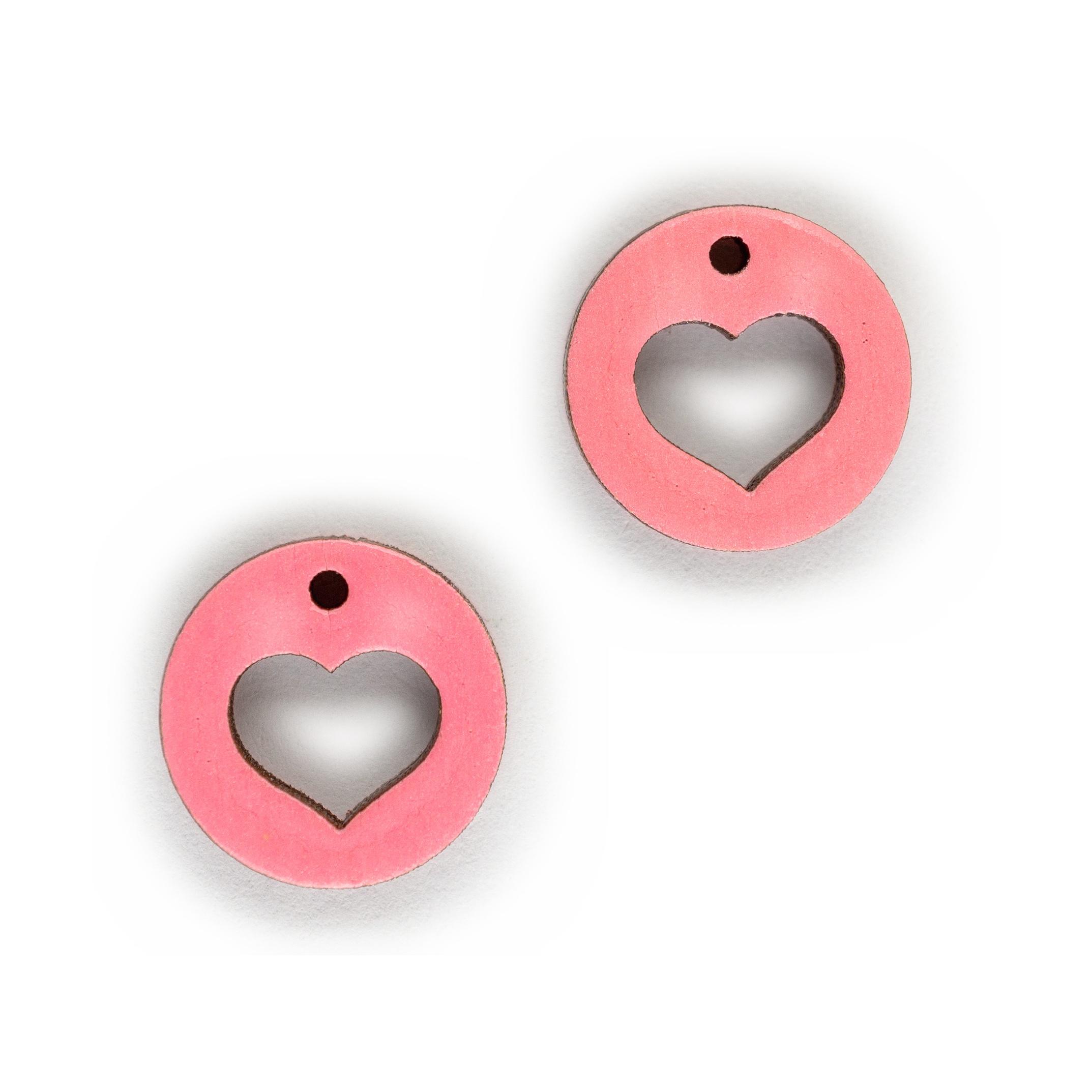 Heart Circle - Ružová 2