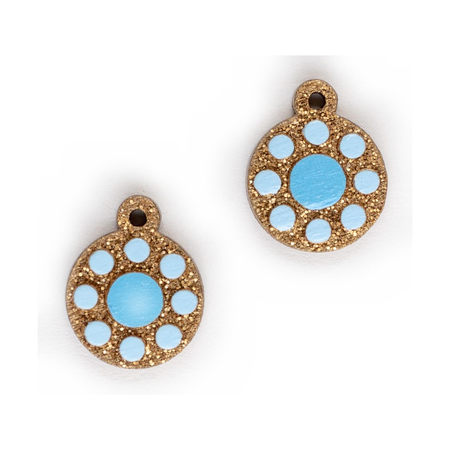 Beaded Orbit Mini - Blue
