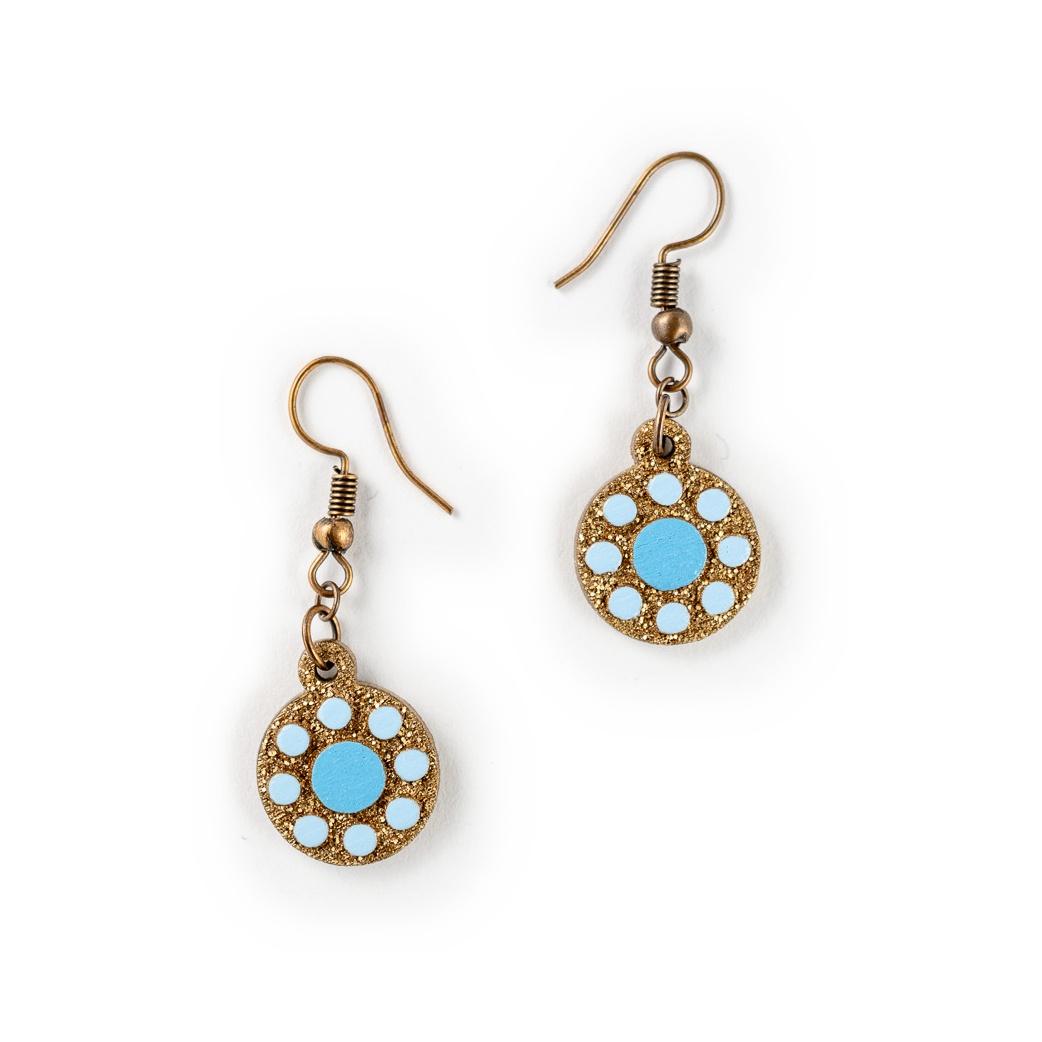 Beaded Orbit Mini - Blue 2
