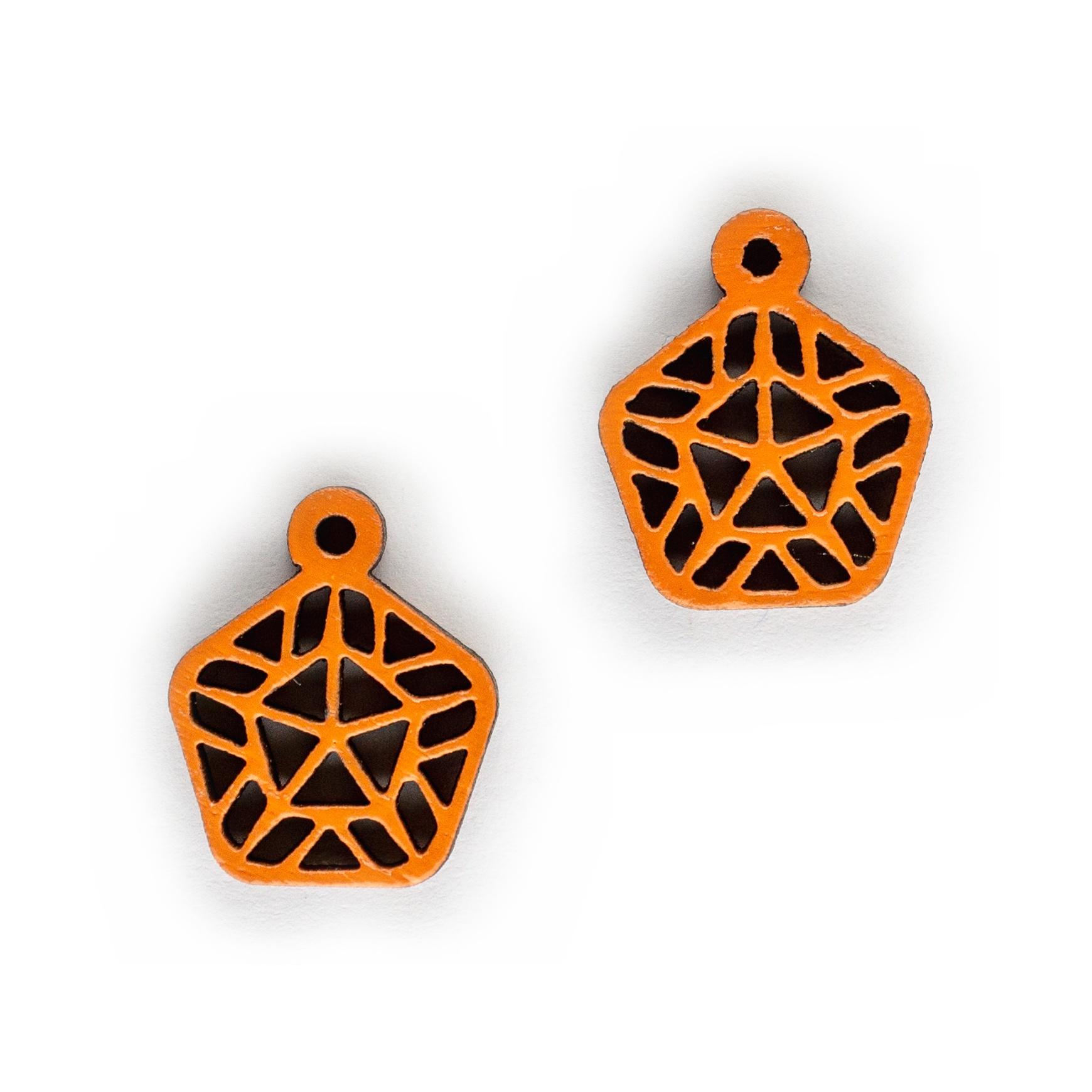 Pentagon Star - Orange