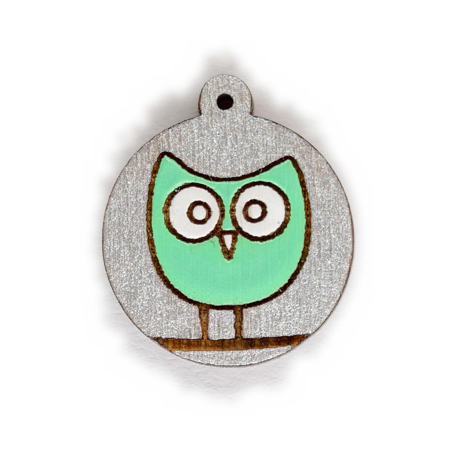 Curious Owl - Zelená