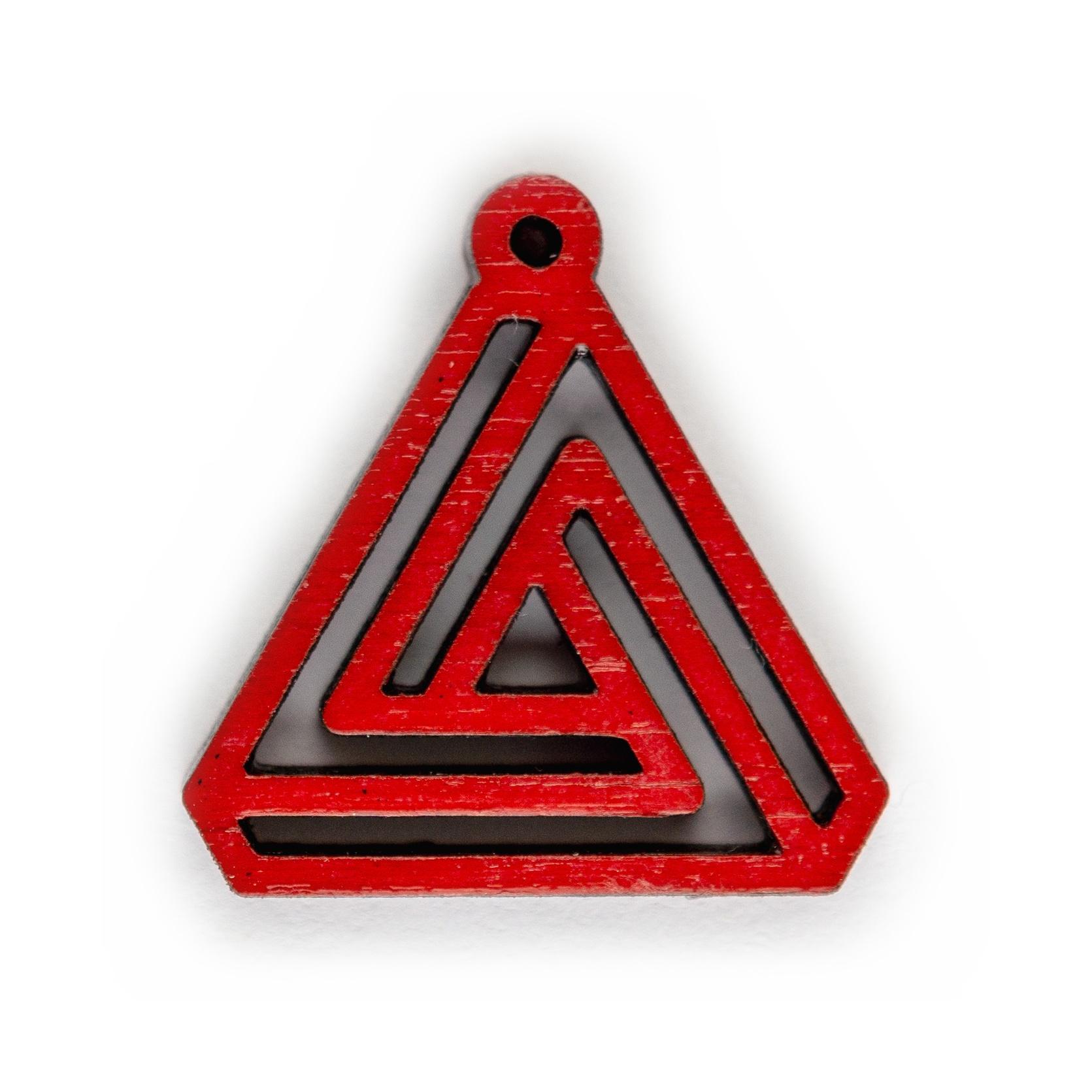 Triangle Labyrinth - Červená