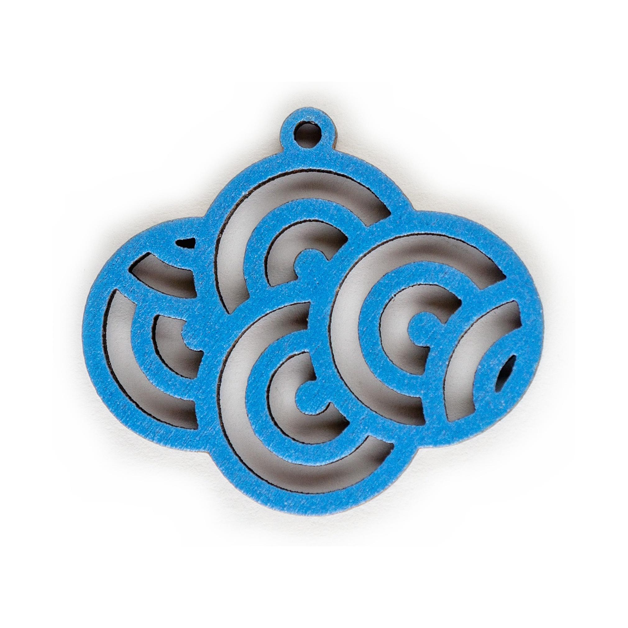 Linked Circles - Modrá 2