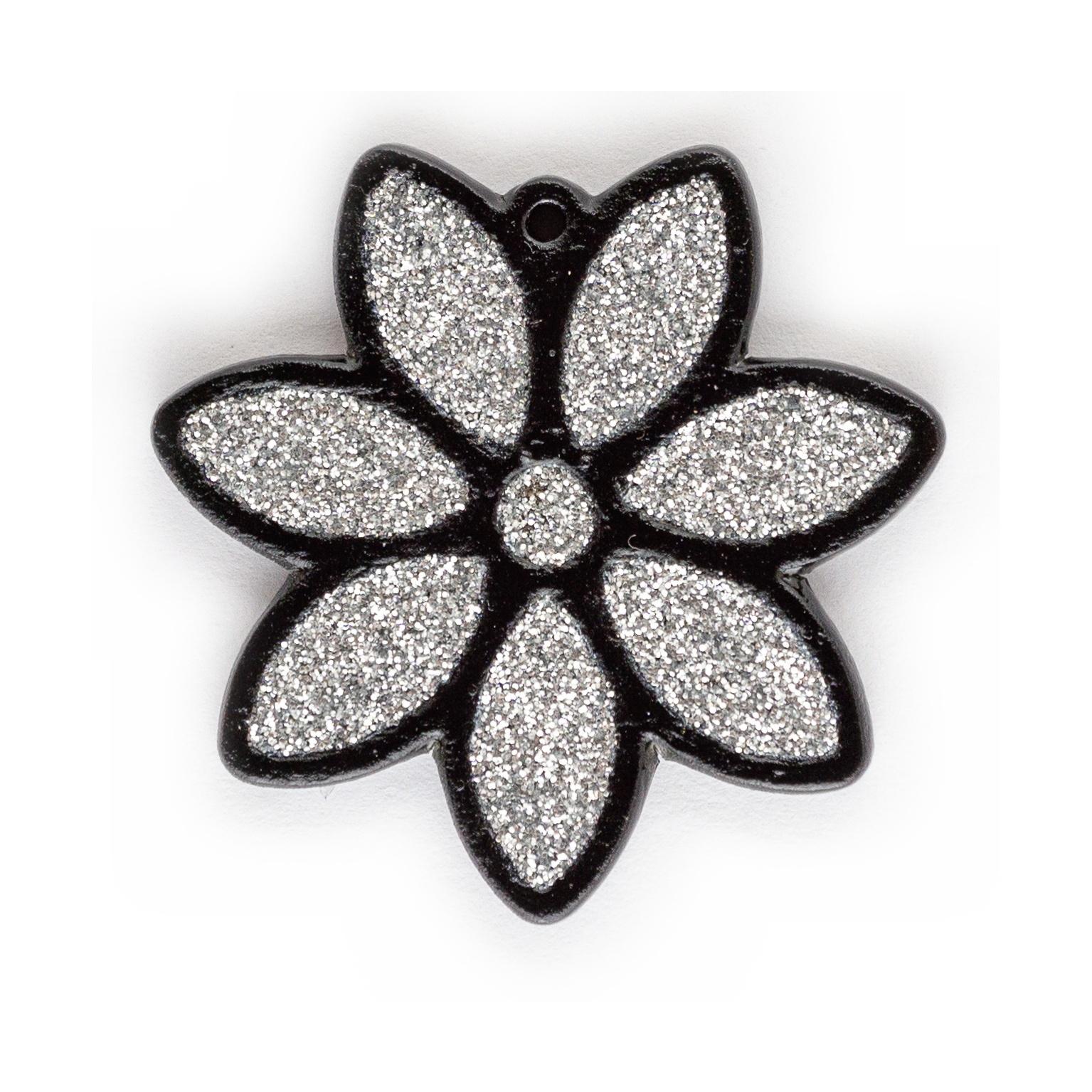 Elegant Bloom Outline - Strieborná 2