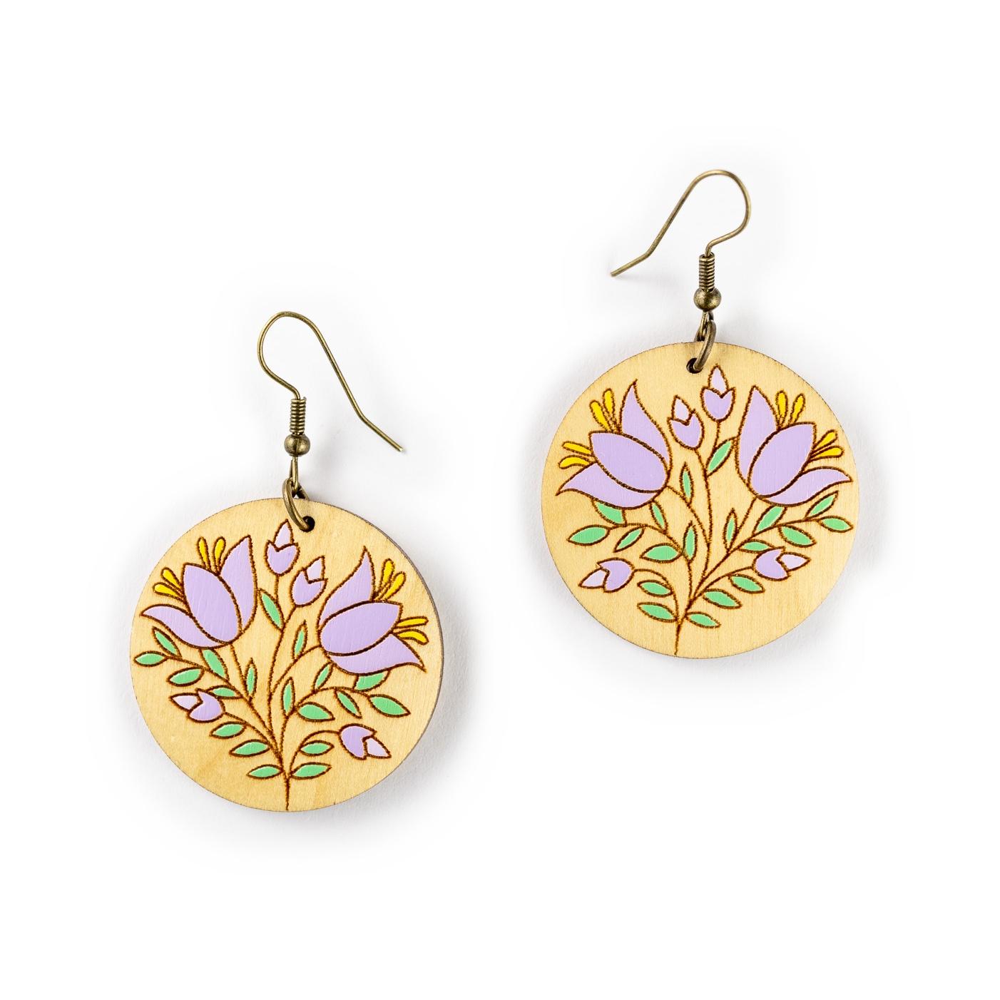 Floral Elegance - Fialová