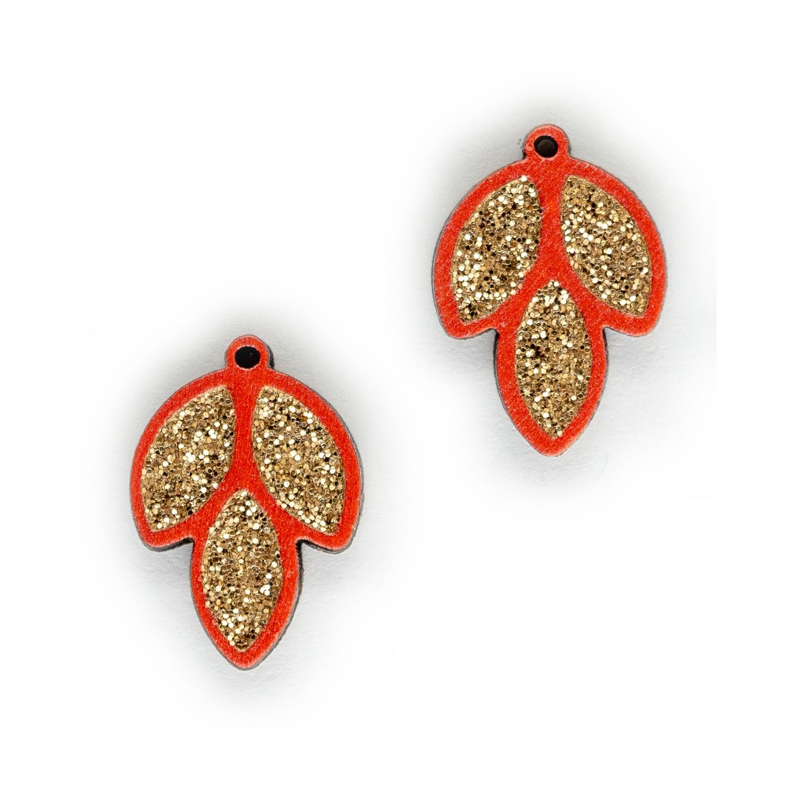 Triple Leaf - Red