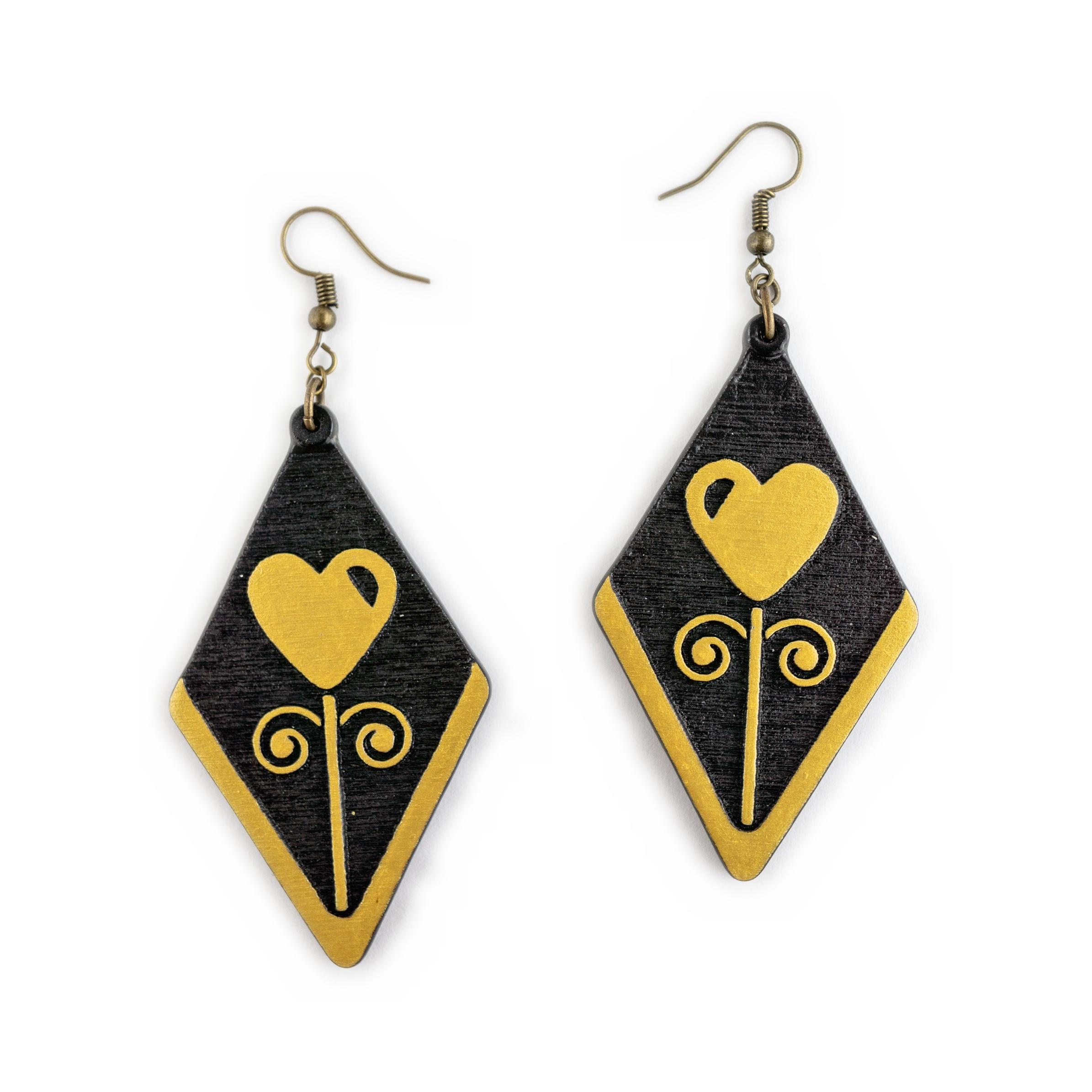 Blooming Heart Diamond - Gold